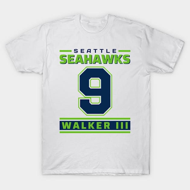 Seattle Seahawks Walker III 9 Edition 1 T-Shirt by ENTIN 